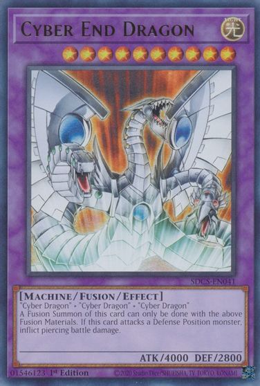Cyber End Dragon [SDCS-EN041] Ultra Rare | Shuffle n Cut Hobbies & Games