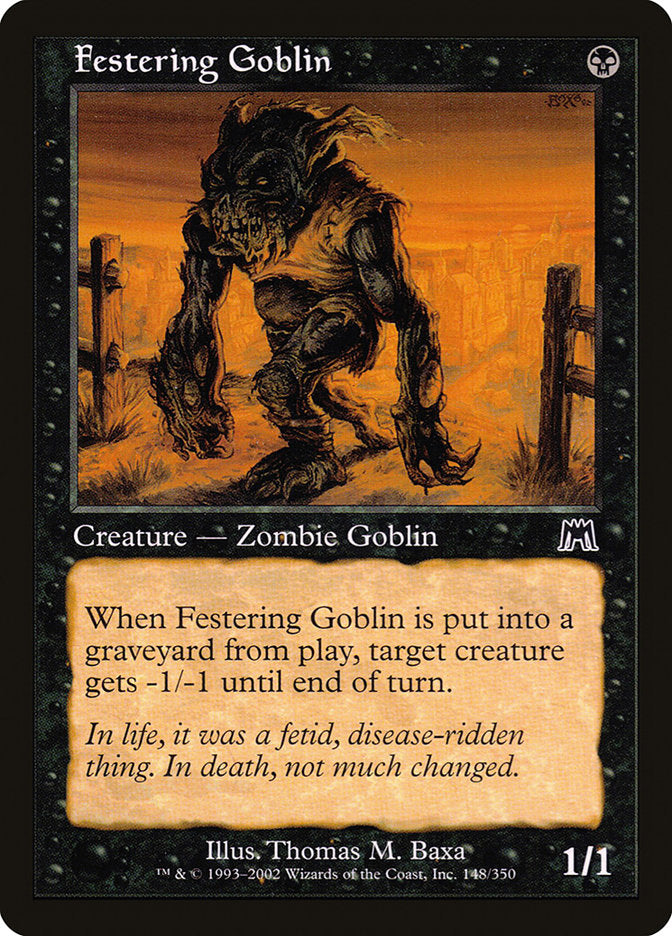 Festering Goblin [Onslaught] | Shuffle n Cut Hobbies & Games