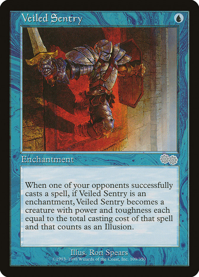 Veiled Sentry [Urza's Saga] | Shuffle n Cut Hobbies & Games