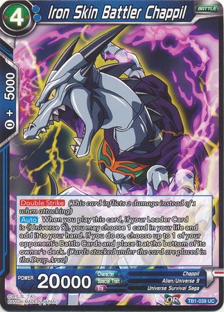 Iron Skin Battler Chappil [TB1-039] | Shuffle n Cut Hobbies & Games