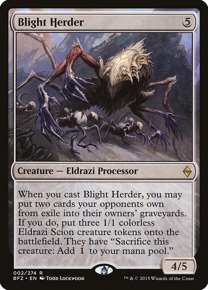 Blight Herder [Battle for Zendikar] | Shuffle n Cut Hobbies & Games