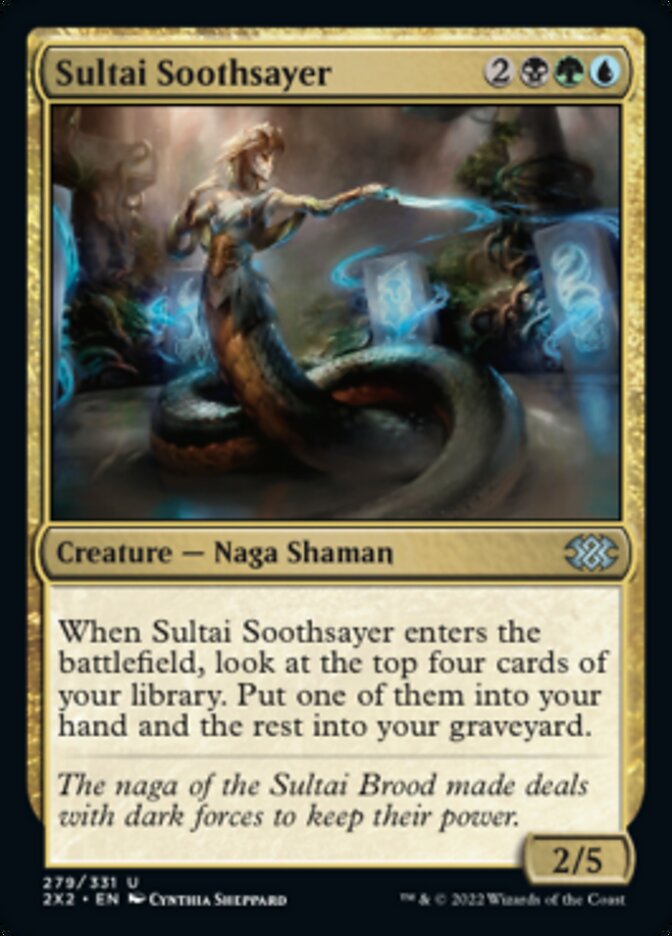 Sultai Soothsayer [Double Masters 2022] | Shuffle n Cut Hobbies & Games