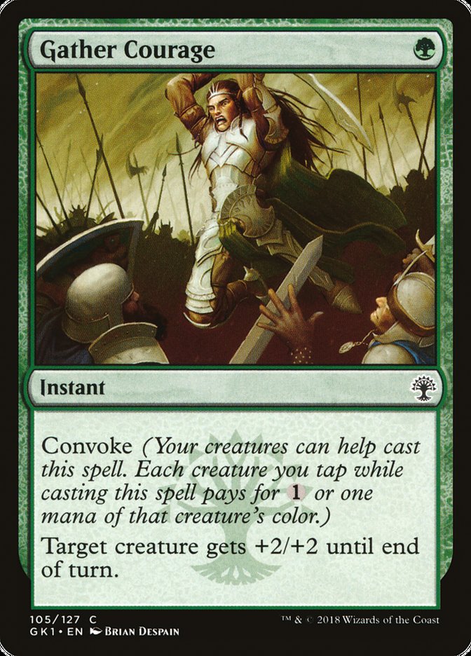 Gather Courage [Guilds of Ravnica Guild Kit] | Shuffle n Cut Hobbies & Games