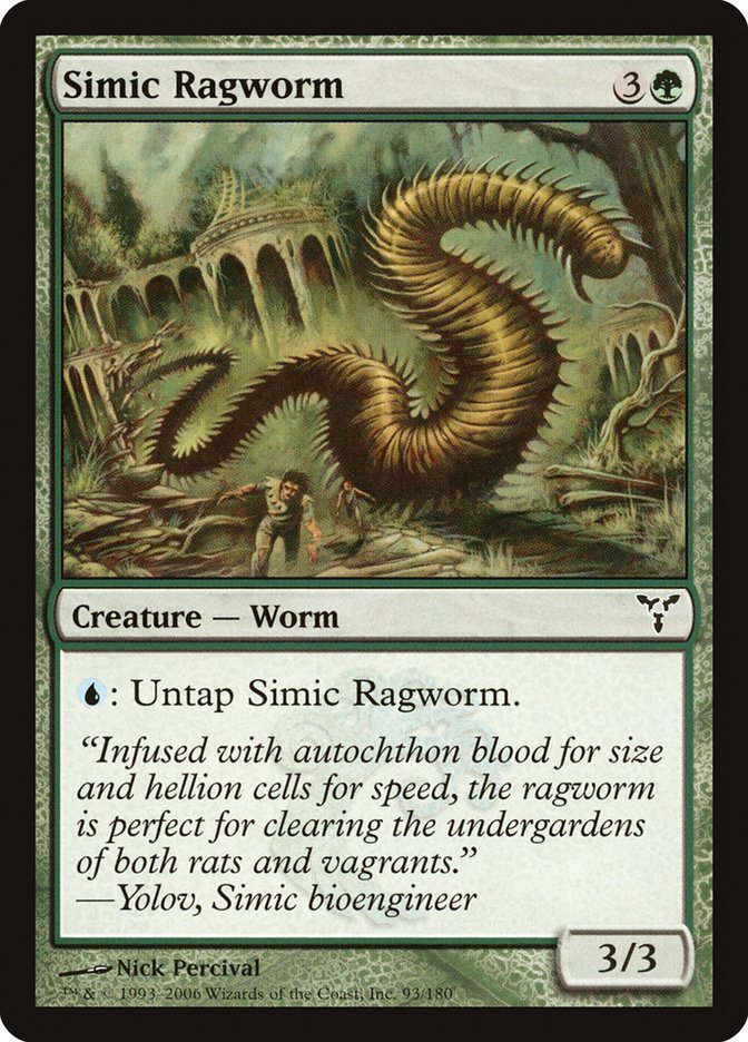 Simic Ragworm [Dissension] | Shuffle n Cut Hobbies & Games
