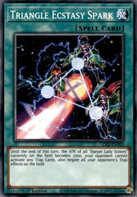 Triangle Ecstasy Spark [LDS2-EN082] Common | Shuffle n Cut Hobbies & Games