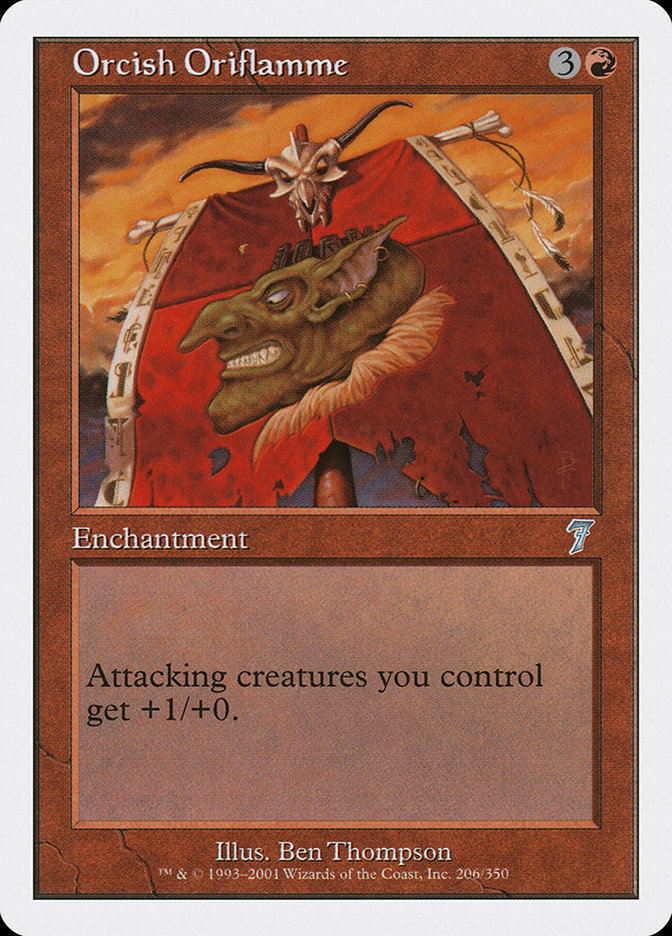 Orcish Oriflamme [Seventh Edition] | Shuffle n Cut Hobbies & Games