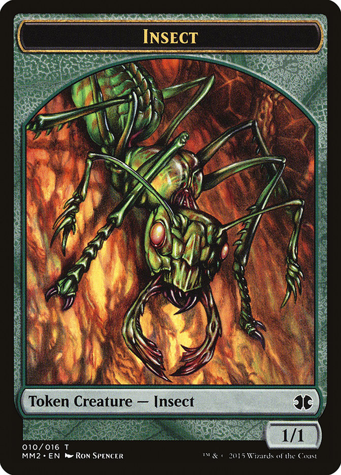 Insect Token [Modern Masters 2015 Tokens] | Shuffle n Cut Hobbies & Games