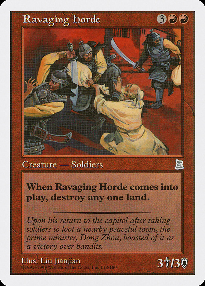 Ravaging Horde [Portal Three Kingdoms] | Shuffle n Cut Hobbies & Games