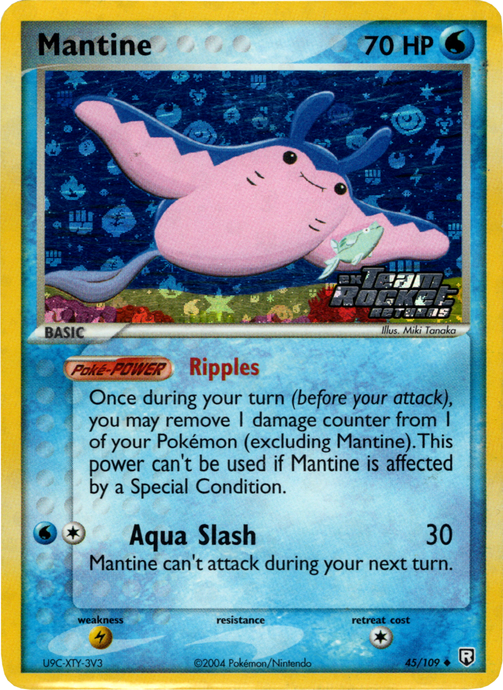 Mantine (45/109) (Stamped) [EX: Team Rocket Returns] | Shuffle n Cut Hobbies & Games