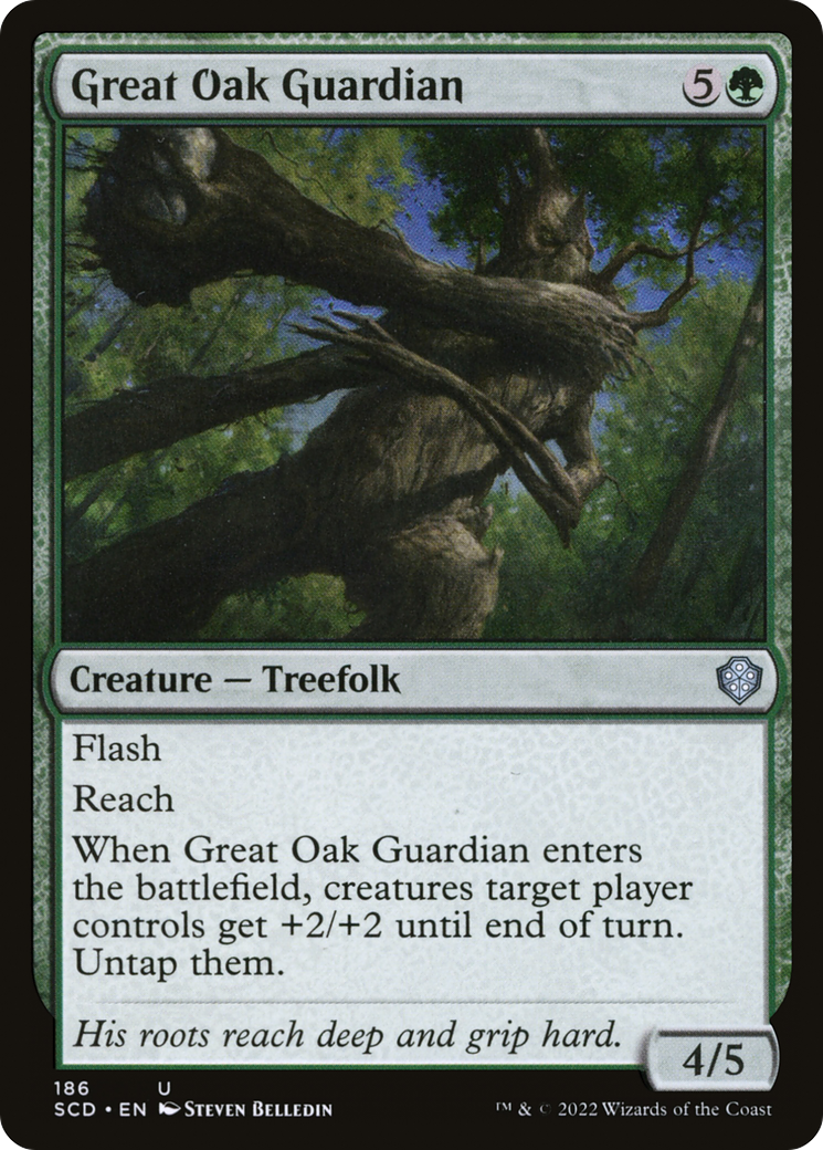 Great Oak Guardian [Starter Commander Decks] | Shuffle n Cut Hobbies & Games