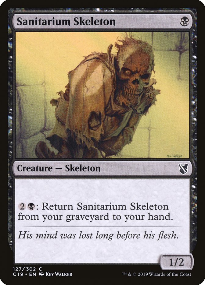 Sanitarium Skeleton [Commander 2019] | Shuffle n Cut Hobbies & Games