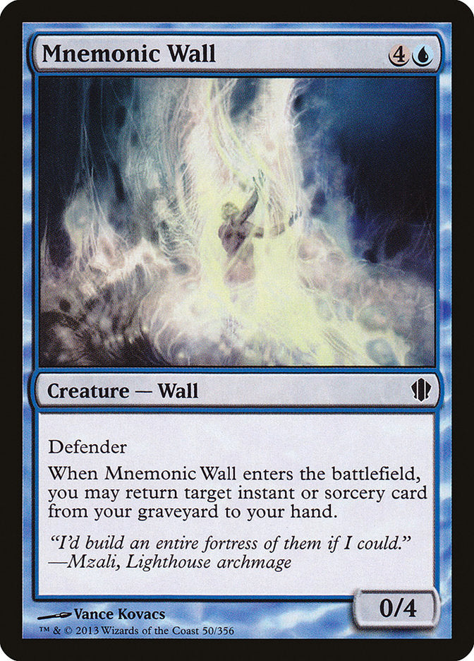 Mnemonic Wall [Commander 2013] | Shuffle n Cut Hobbies & Games
