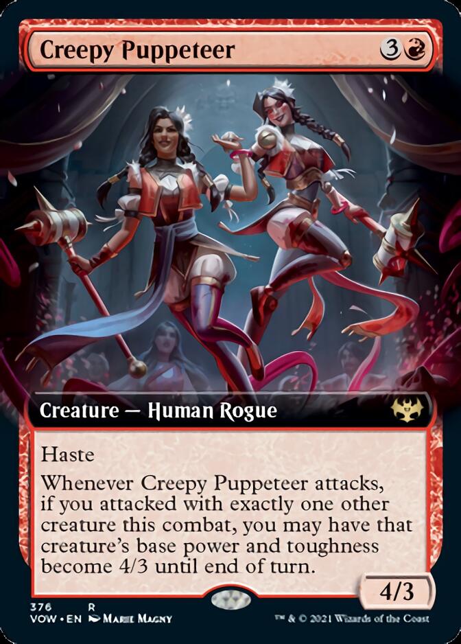 Creepy Puppeteer (Extended Art) [Innistrad: Crimson Vow] | Shuffle n Cut Hobbies & Games