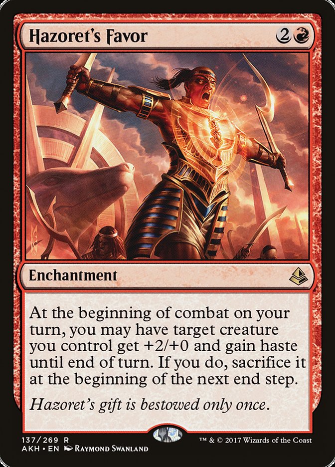 Hazoret's Favor [Amonkhet] | Shuffle n Cut Hobbies & Games