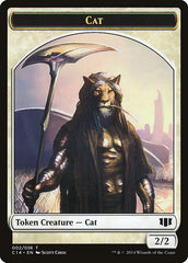 Angel // Cat Double-Sided Token [Commander 2014 Tokens] | Shuffle n Cut Hobbies & Games