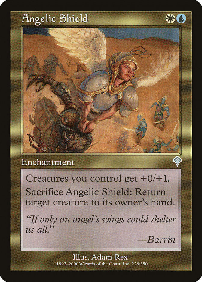 Angelic Shield [Invasion] | Shuffle n Cut Hobbies & Games