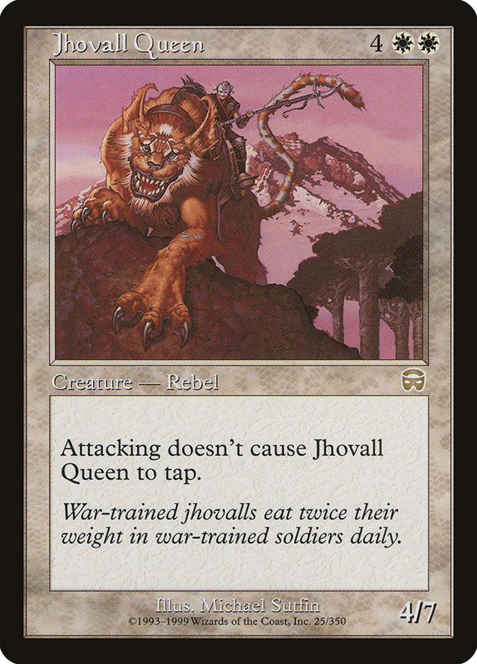 Jhovall Queen [Mercadian Masques] | Shuffle n Cut Hobbies & Games