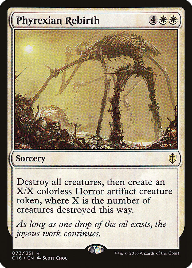 Phyrexian Rebirth [Commander 2016] | Shuffle n Cut Hobbies & Games
