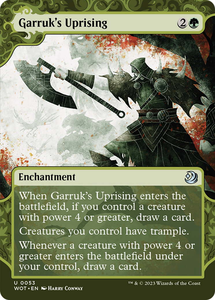 Garruk's Uprising [Wilds of Eldraine: Enchanting Tales] | Shuffle n Cut Hobbies & Games