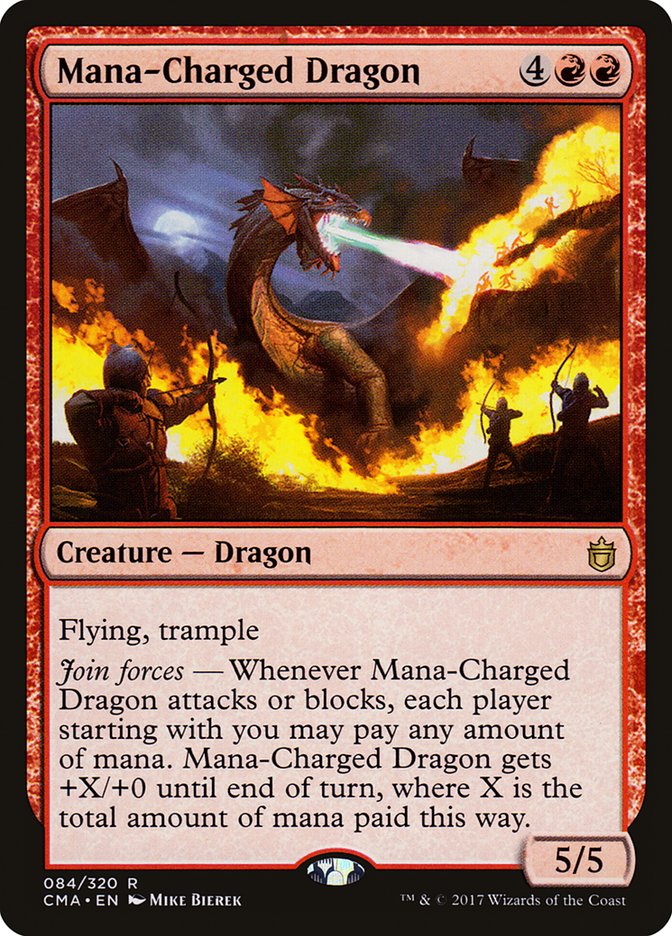 Mana-Charged Dragon [Commander Anthology] | Shuffle n Cut Hobbies & Games