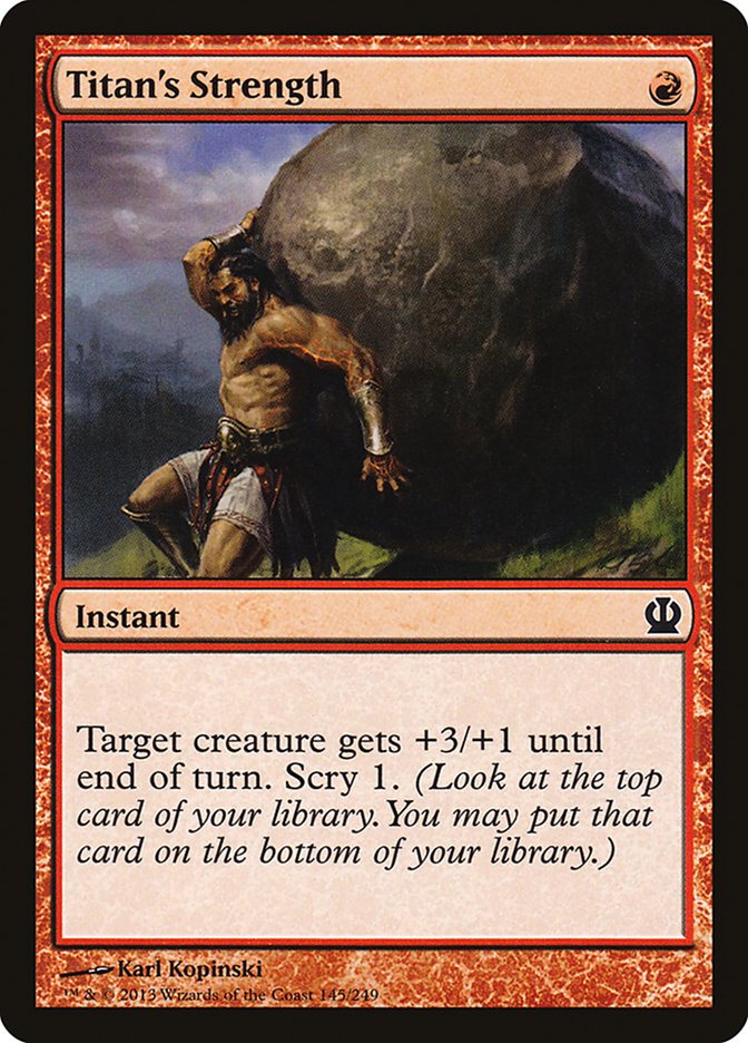 Titan's Strength [Theros] | Shuffle n Cut Hobbies & Games
