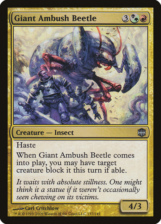 Giant Ambush Beetle [Alara Reborn] | Shuffle n Cut Hobbies & Games