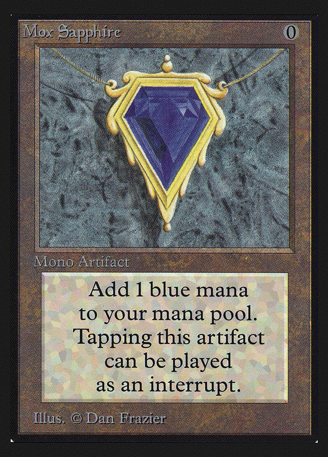 Mox Sapphire [Collectors' Edition] | Shuffle n Cut Hobbies & Games