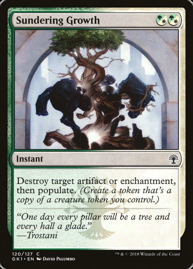 Sundering Growth [Guilds of Ravnica Guild Kit] | Shuffle n Cut Hobbies & Games