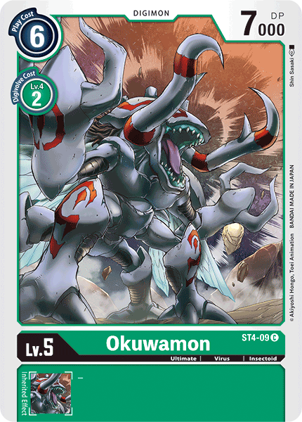 Okuwamon [ST4-09] [Starter Deck: Giga Green] | Shuffle n Cut Hobbies & Games