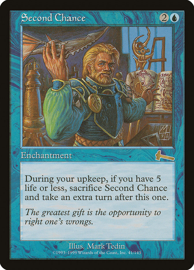 Second Chance [Urza's Legacy] | Shuffle n Cut Hobbies & Games