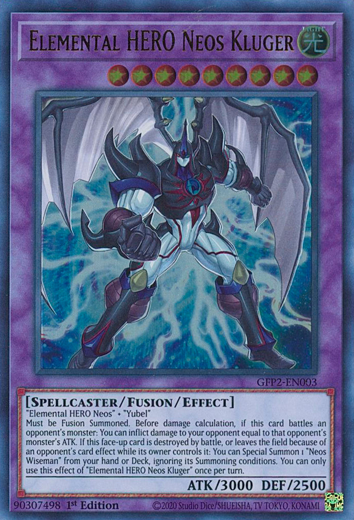 Elemental HERO Neos Kluger [GFP2-EN003] Ultra Rare | Shuffle n Cut Hobbies & Games