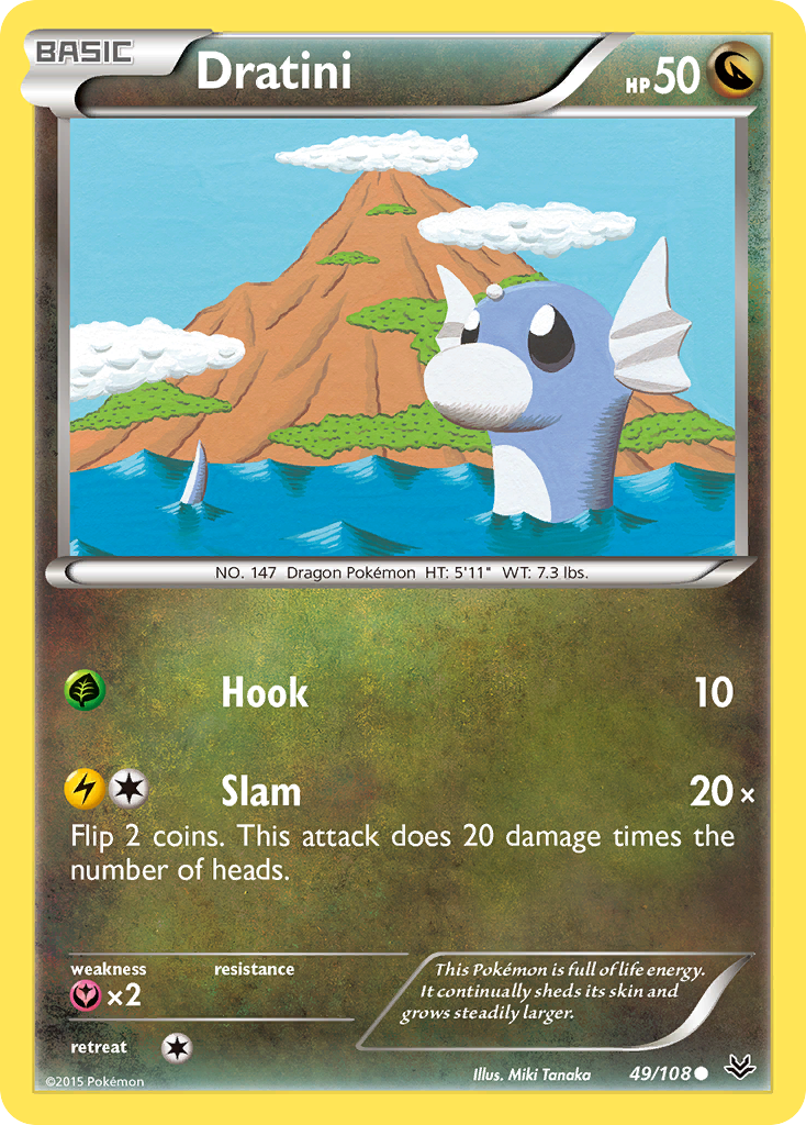 Dratini (49/108) [XY: Roaring Skies] | Shuffle n Cut Hobbies & Games