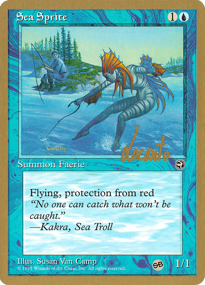 Sea Sprite (Michael Loconto) (SB) [Pro Tour Collector Set] | Shuffle n Cut Hobbies & Games