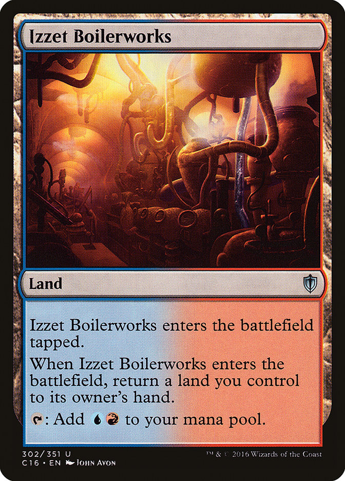 Izzet Boilerworks [Commander 2016] | Shuffle n Cut Hobbies & Games