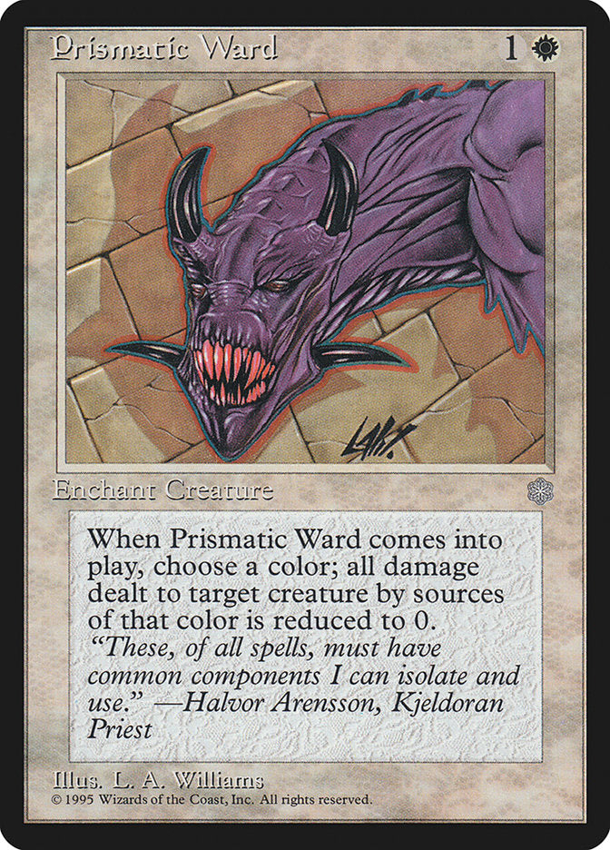 Prismatic Ward [Ice Age] | Shuffle n Cut Hobbies & Games