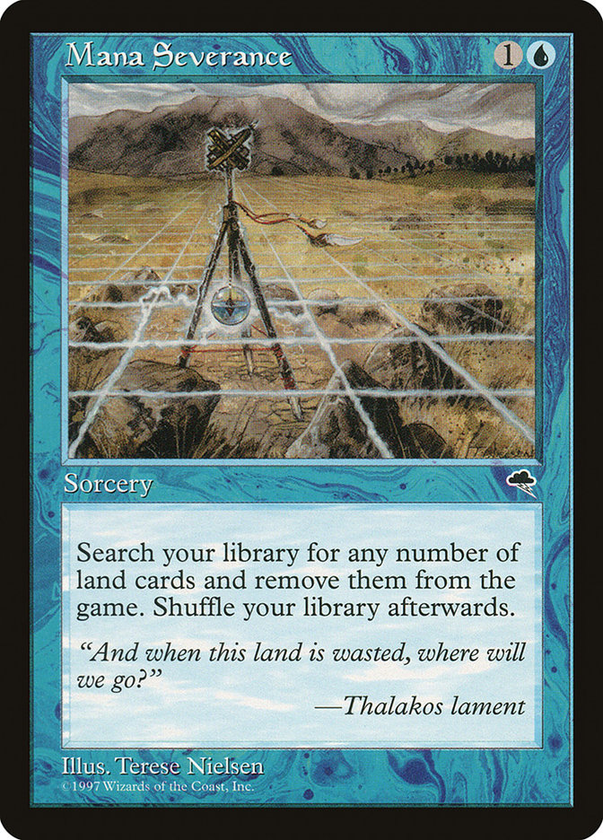 Mana Severance [Tempest] | Shuffle n Cut Hobbies & Games