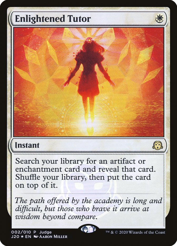 Enlightened Tutor [Judge Gift Cards 2020] | Shuffle n Cut Hobbies & Games