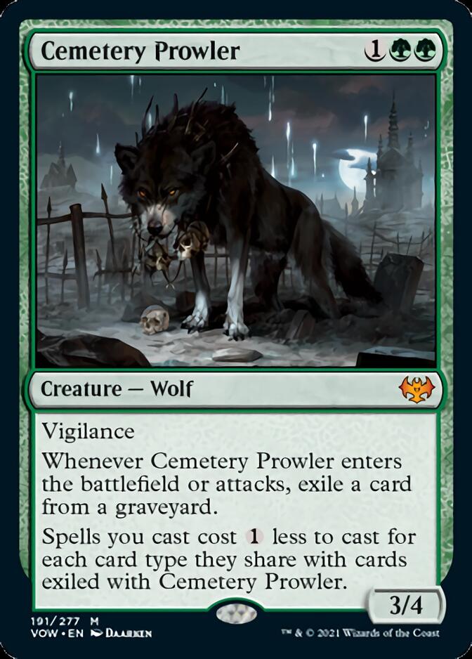 Cemetery Prowler [Innistrad: Crimson Vow] | Shuffle n Cut Hobbies & Games