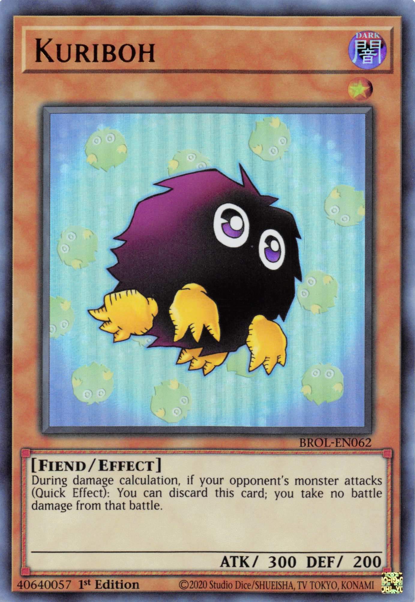 Kuriboh [BROL-EN062] Ultra Rare | Shuffle n Cut Hobbies & Games