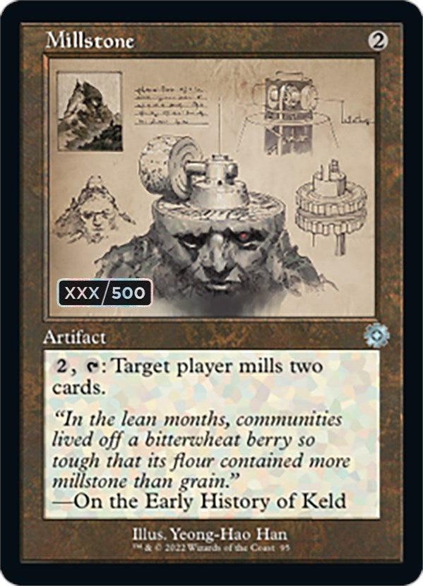 Millstone (Retro Schematic) (Serialized) [The Brothers' War Retro Artifacts] | Shuffle n Cut Hobbies & Games