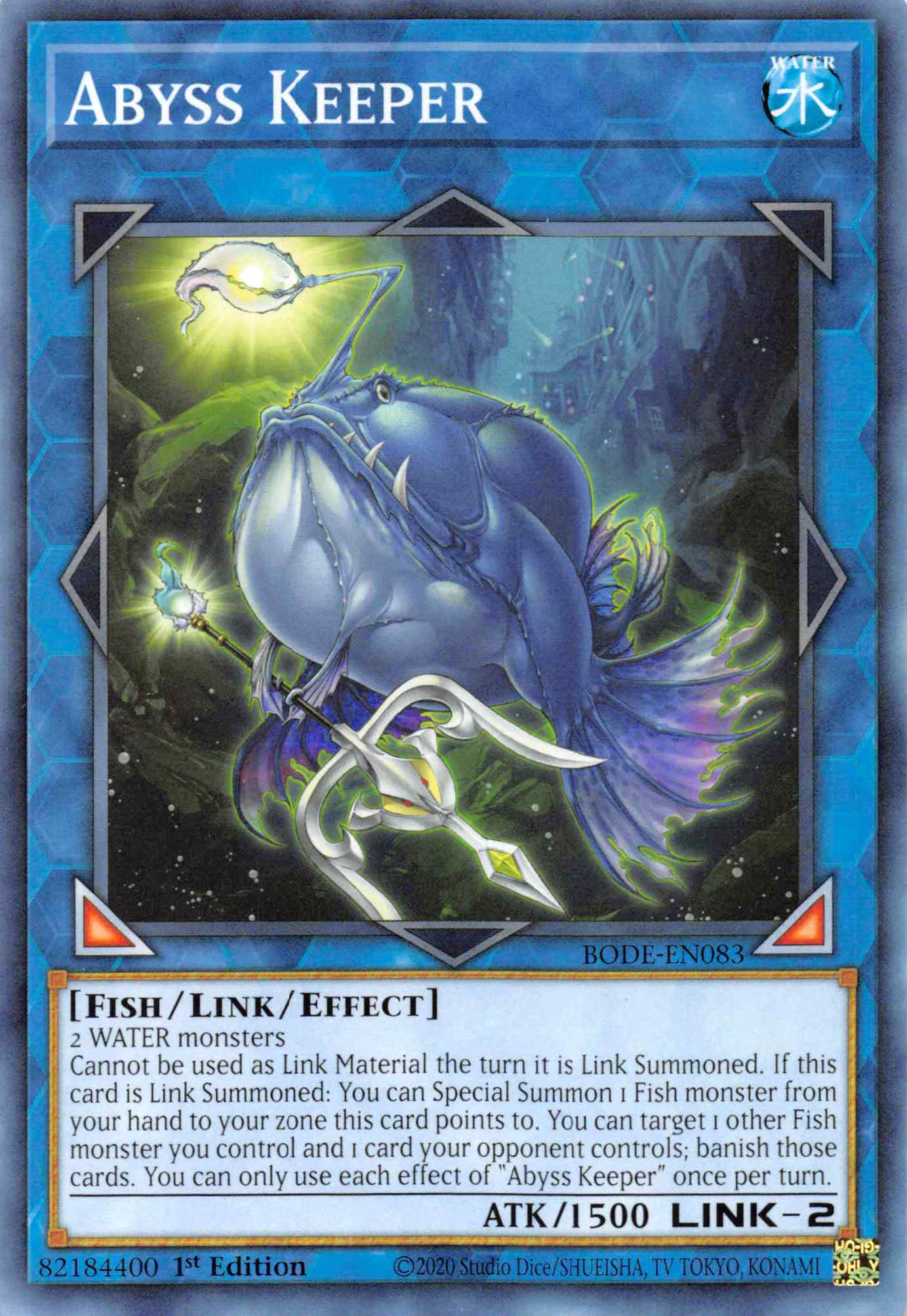 Abyss Keeper [BODE-EN083] Common | Shuffle n Cut Hobbies & Games