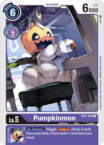Pumpkinmon [BT2-076] [Release Special Booster Ver.1.0] | Shuffle n Cut Hobbies & Games