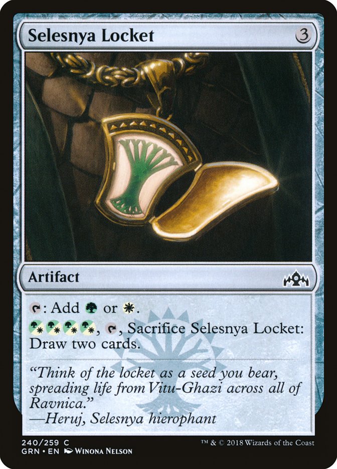 Selesnya Locket [Guilds of Ravnica] | Shuffle n Cut Hobbies & Games