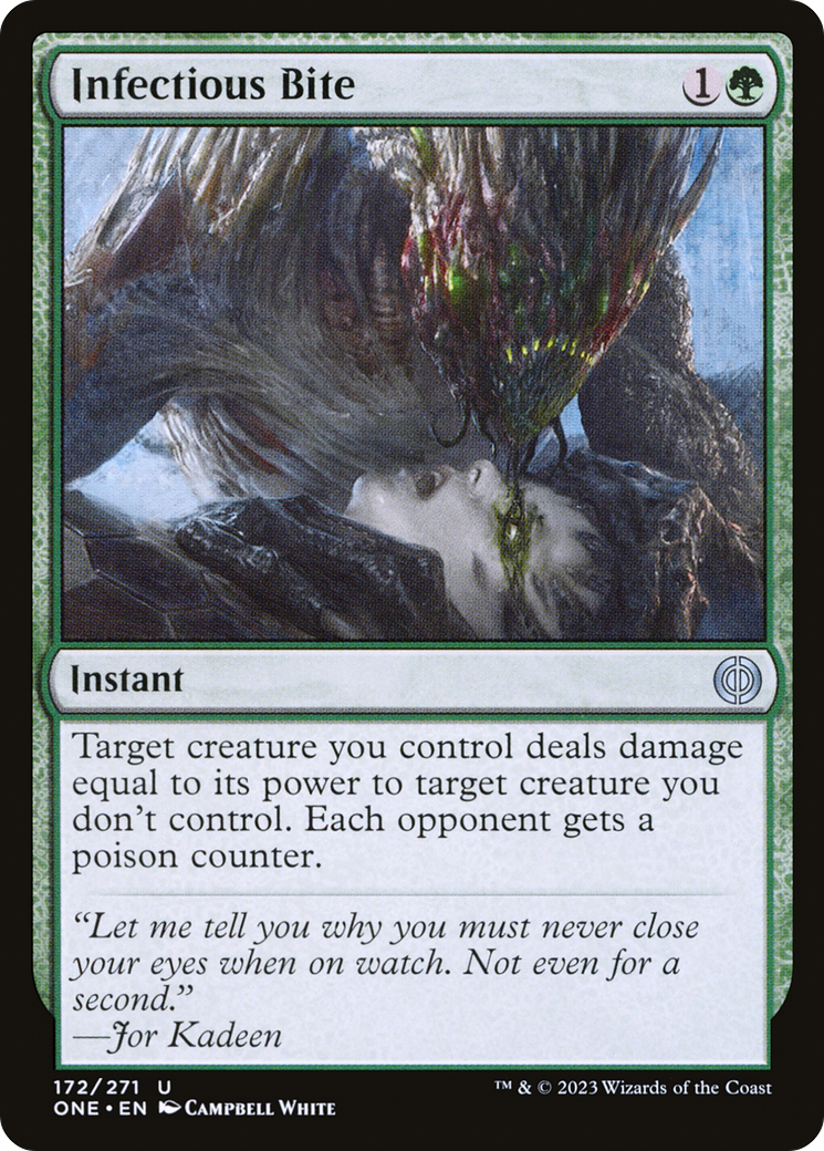 Infectious Bite [Phyrexia: All Will Be One] | Shuffle n Cut Hobbies & Games