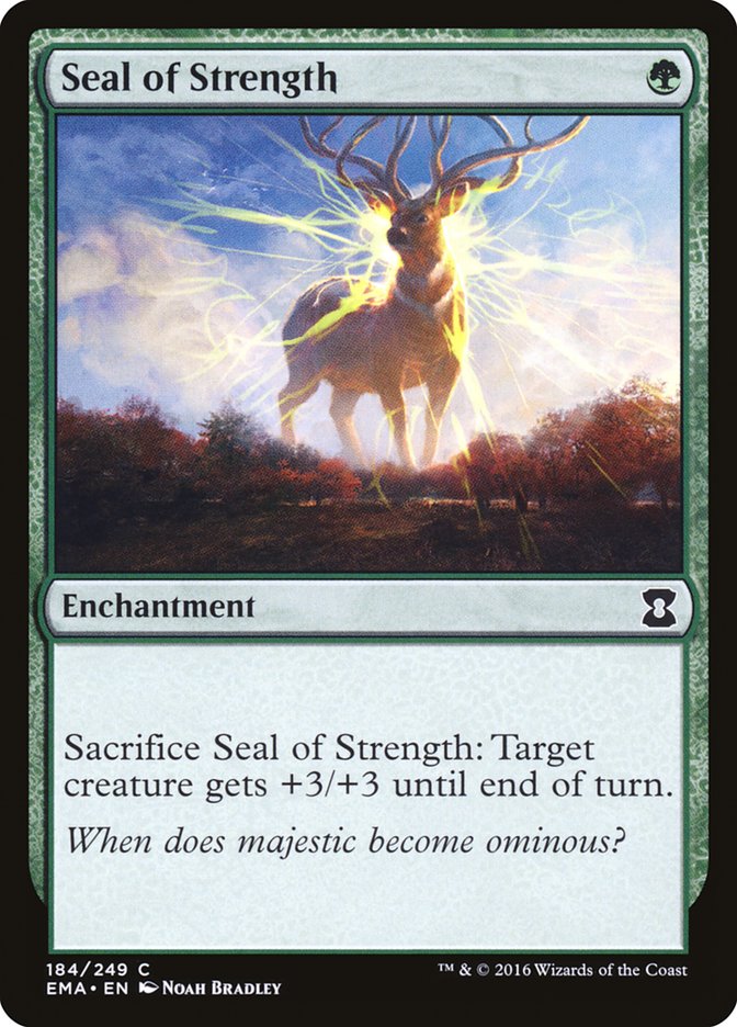 Seal of Strength [Eternal Masters] | Shuffle n Cut Hobbies & Games