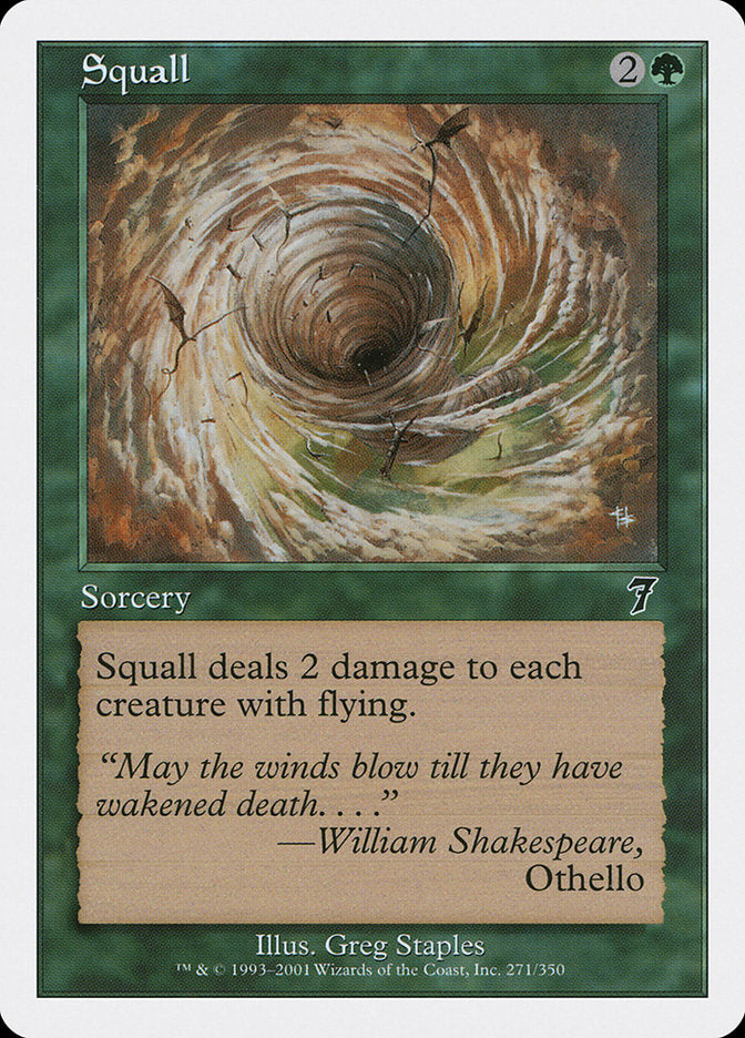 Squall [Seventh Edition] | Shuffle n Cut Hobbies & Games