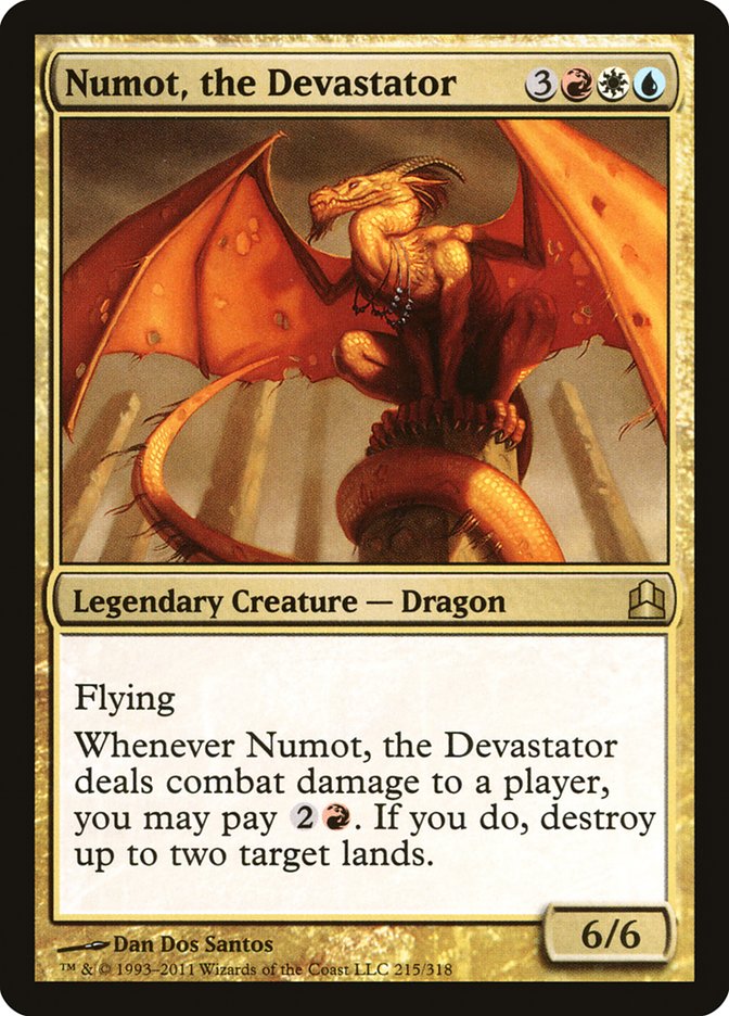 Numot, the Devastator [Commander 2011] | Shuffle n Cut Hobbies & Games
