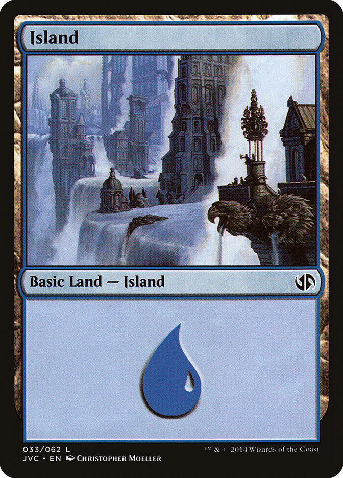 Island (33) [Duel Decks Anthology] | Shuffle n Cut Hobbies & Games