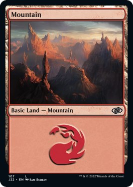 Mountain (107) [Jumpstart 2022] | Shuffle n Cut Hobbies & Games