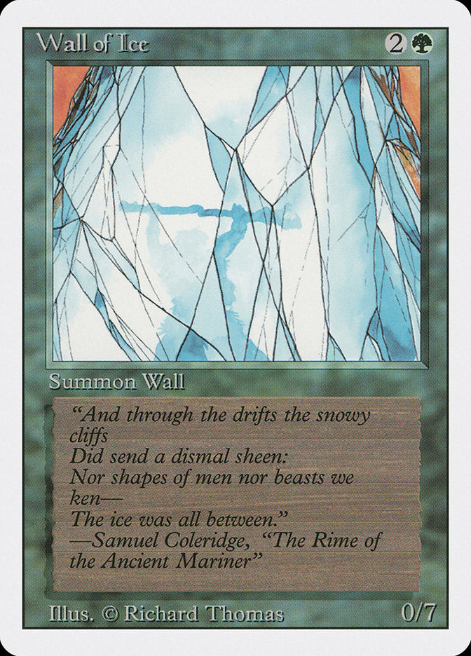 Wall of Ice [Revised Edition] | Shuffle n Cut Hobbies & Games